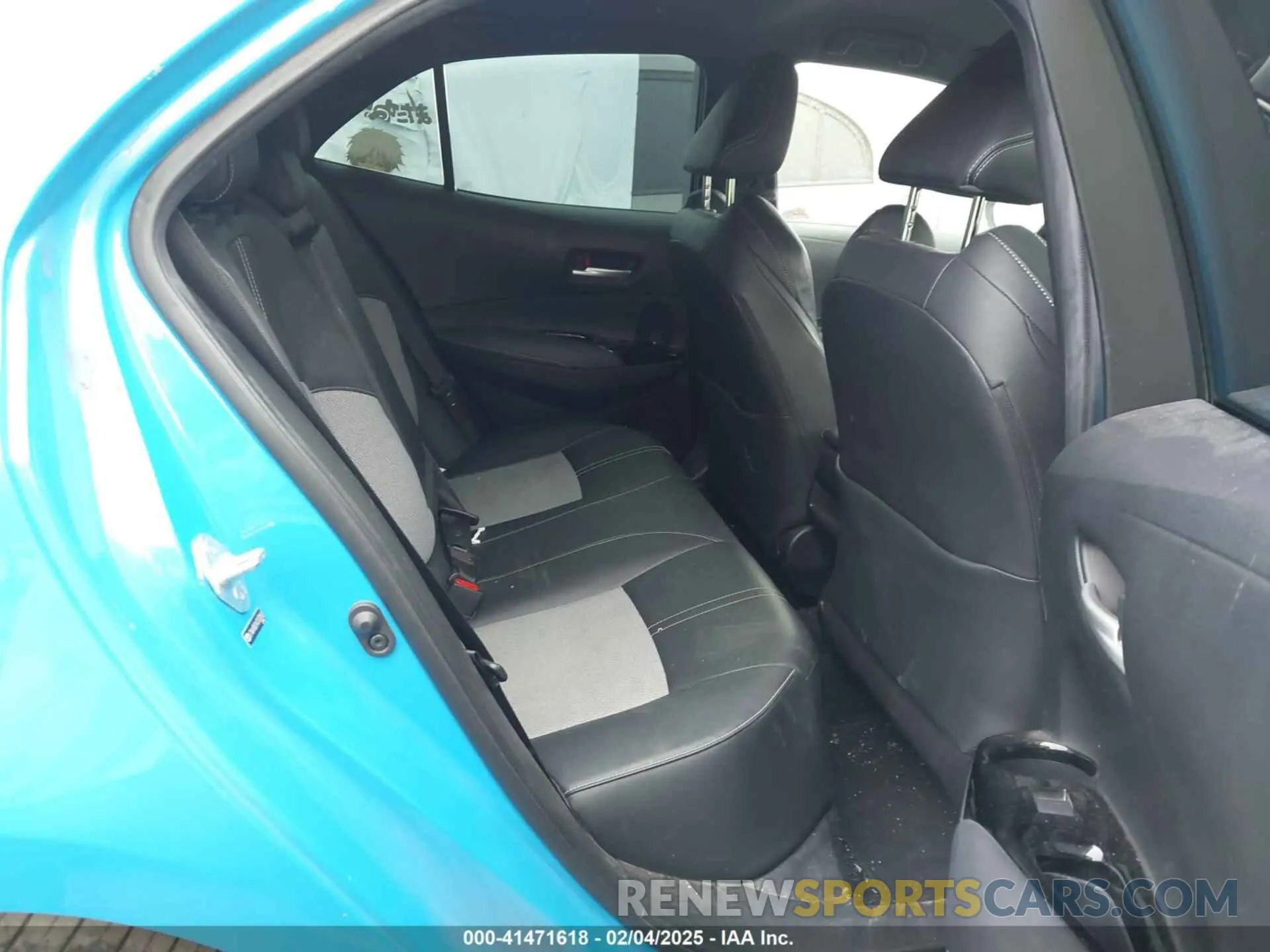 8 Photograph of a damaged car JTNK4RBEXK3033062 TOYOTA COROLLA 2019