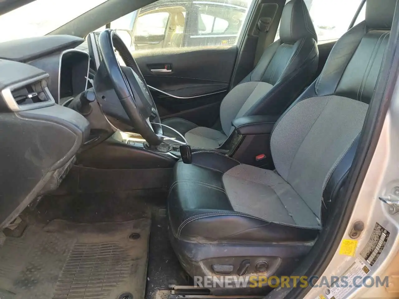 7 Photograph of a damaged car JTNK4RBEXK3040366 TOYOTA COROLLA 2019