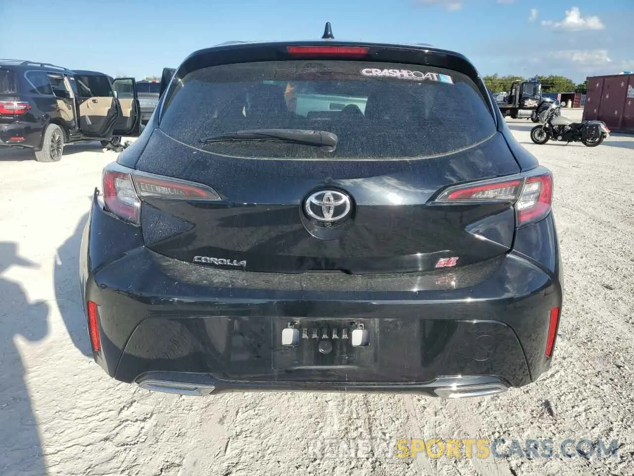 6 Photograph of a damaged car JTNK4RBEXK3040691 TOYOTA COROLLA 2019