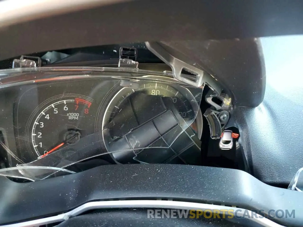 9 Photograph of a damaged car JTNK4RBEXK3040691 TOYOTA COROLLA 2019