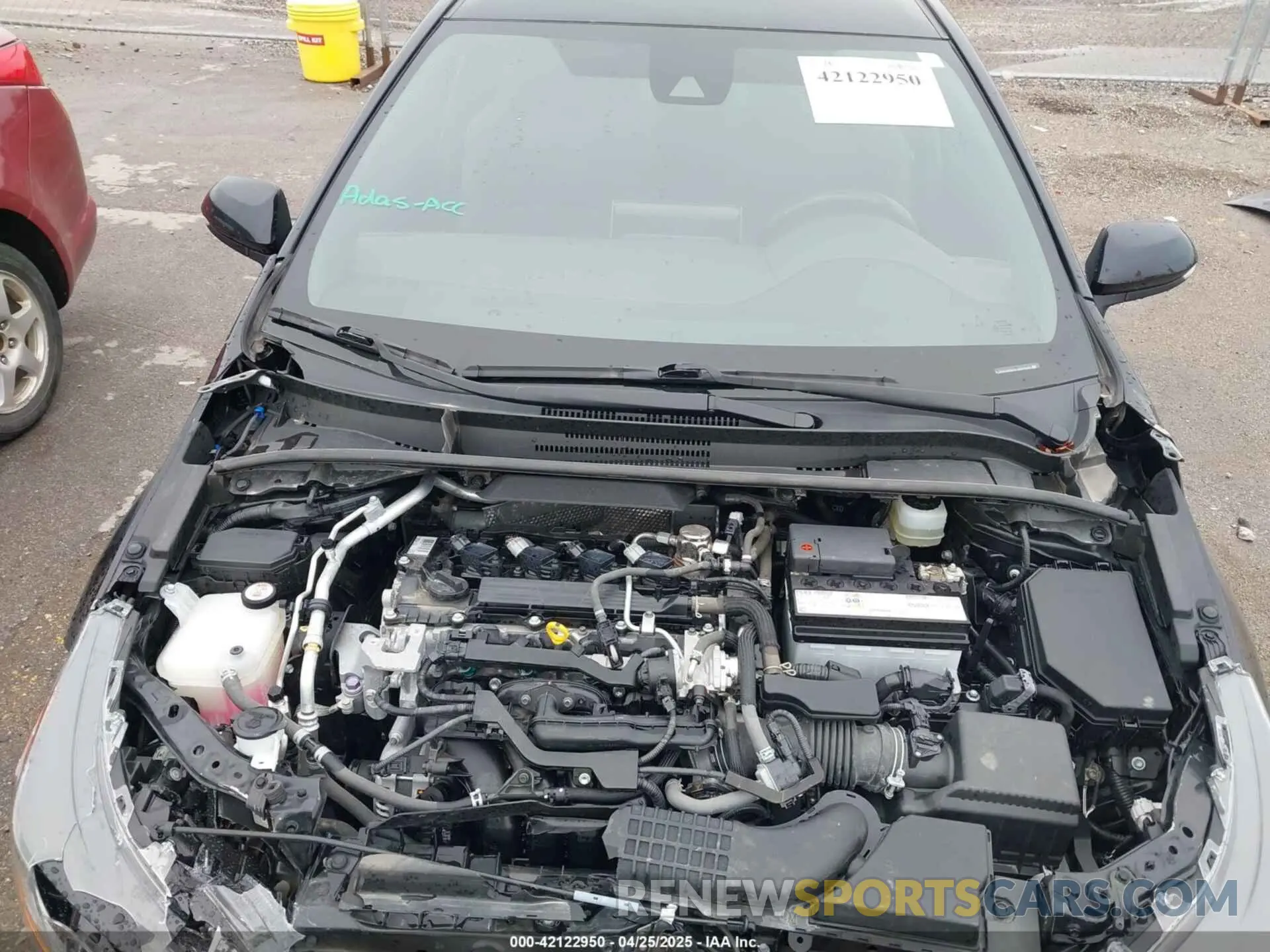 10 Photograph of a damaged car JTNK4RBEXK3041548 TOYOTA COROLLA 2019
