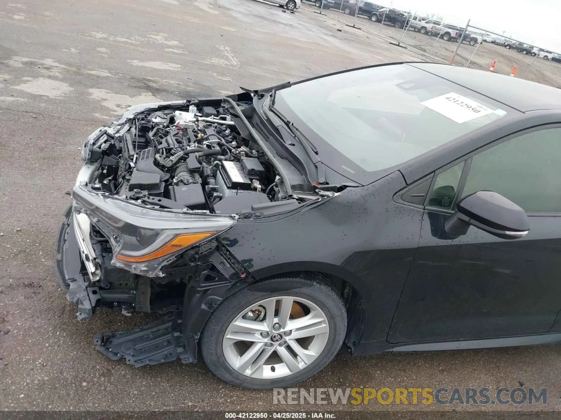 19 Photograph of a damaged car JTNK4RBEXK3041548 TOYOTA COROLLA 2019