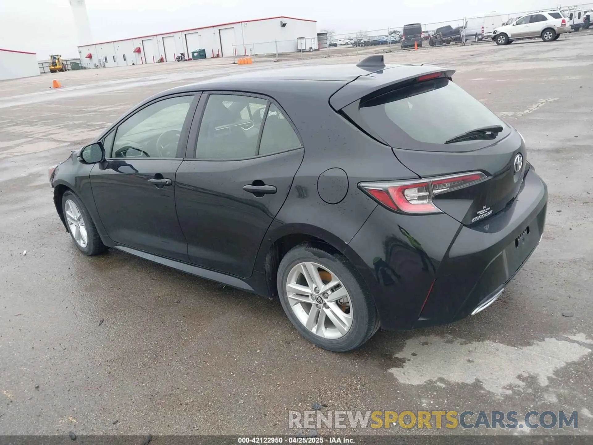 3 Photograph of a damaged car JTNK4RBEXK3041548 TOYOTA COROLLA 2019