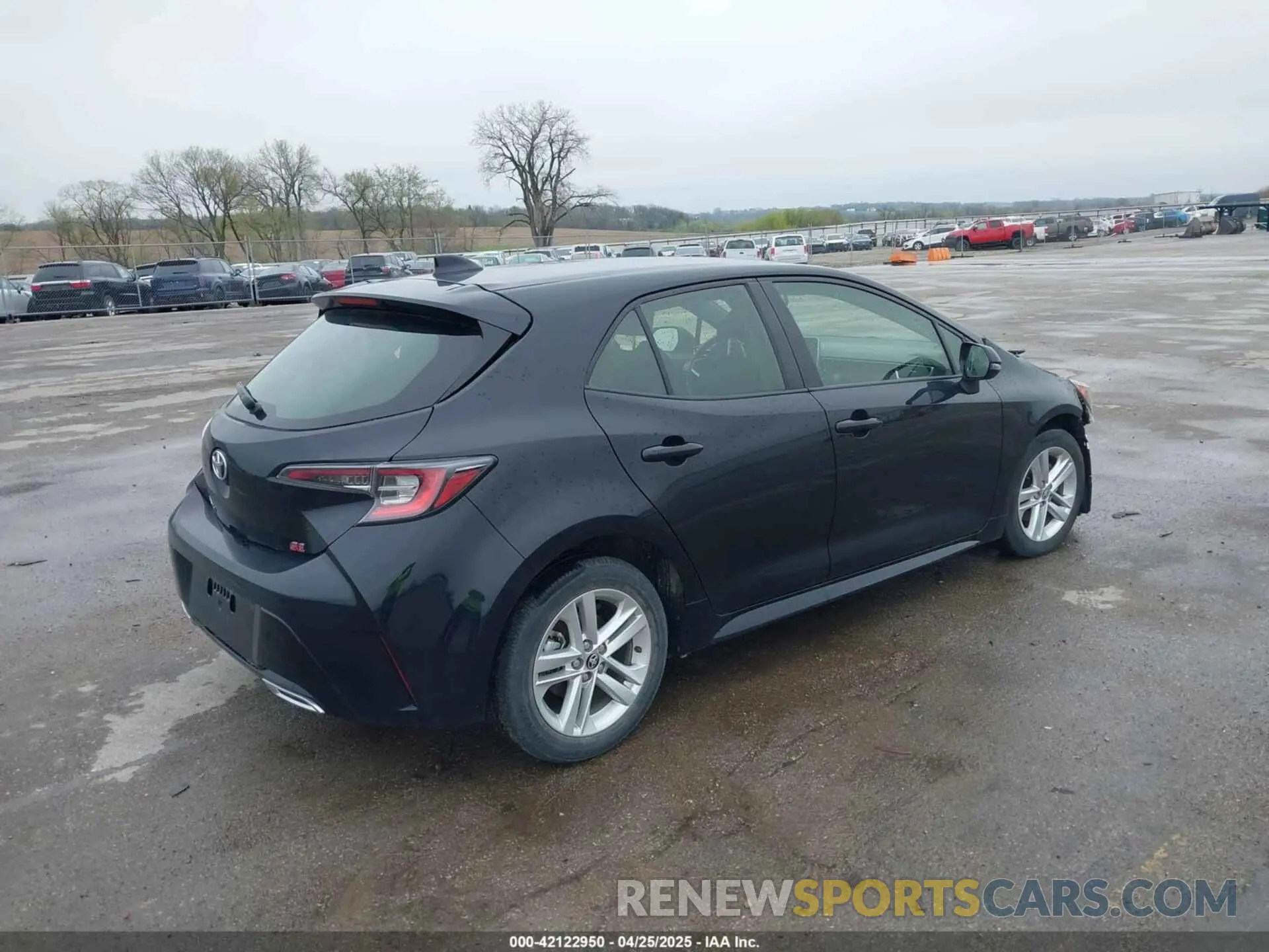 4 Photograph of a damaged car JTNK4RBEXK3041548 TOYOTA COROLLA 2019