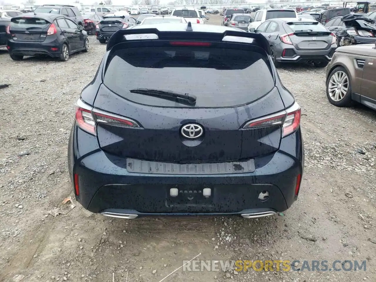 6 Photograph of a damaged car JTNK4RBEXK3048614 TOYOTA COROLLA 2019
