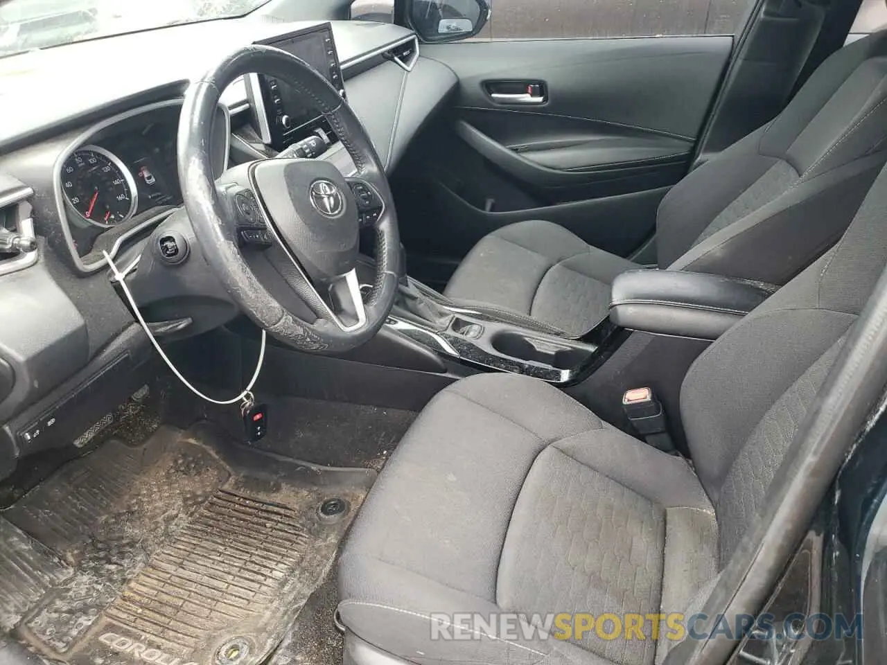 7 Photograph of a damaged car JTNK4RBEXK3048614 TOYOTA COROLLA 2019