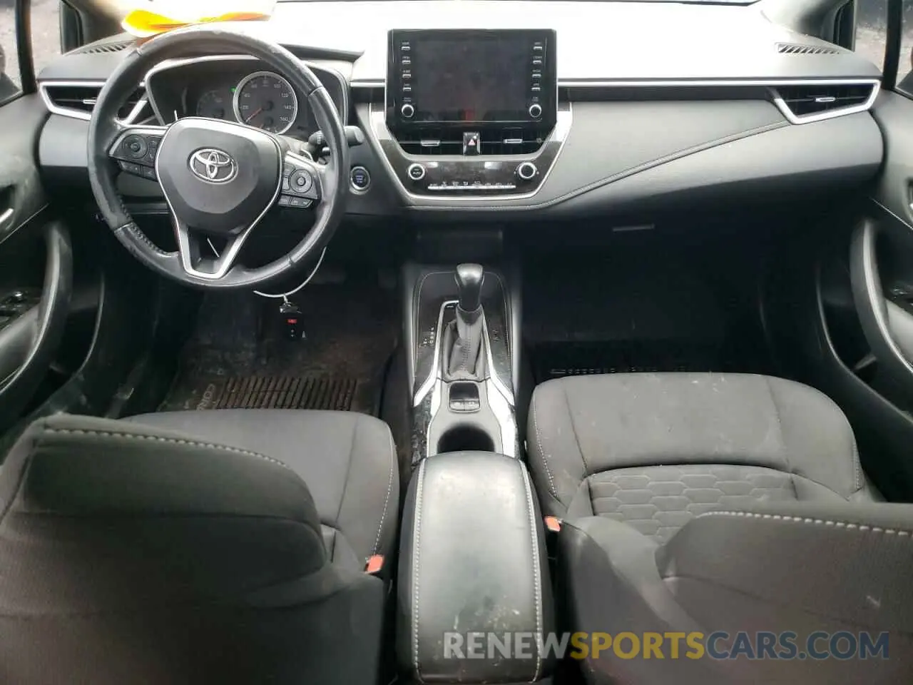 8 Photograph of a damaged car JTNK4RBEXK3048614 TOYOTA COROLLA 2019