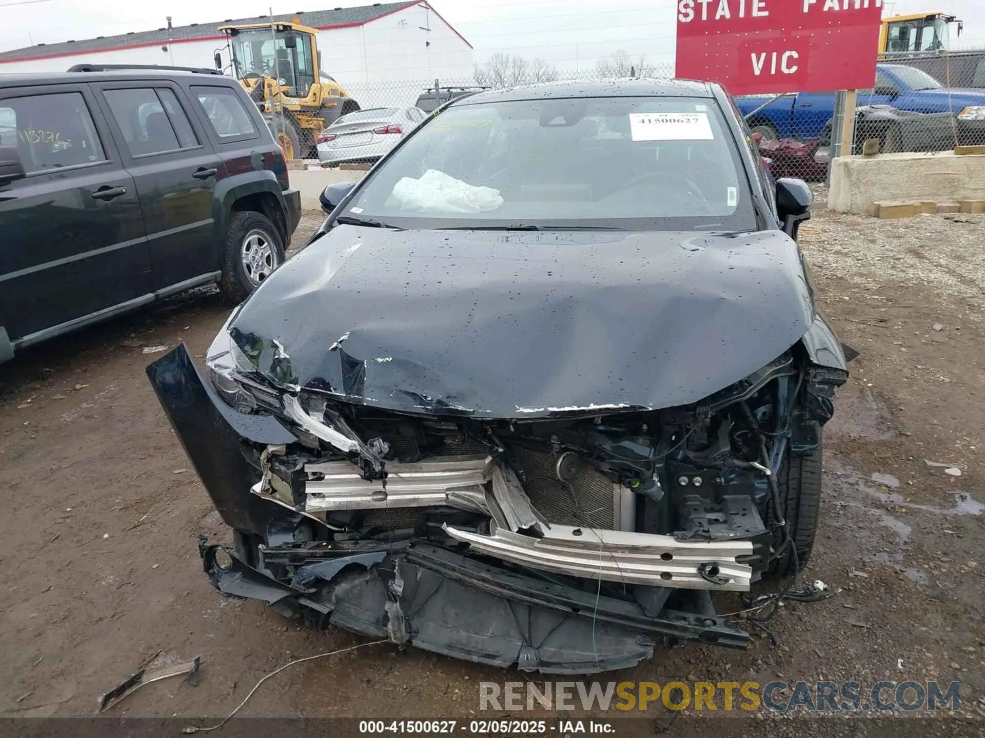13 Photograph of a damaged car JTNK4RBEXK3060018 TOYOTA COROLLA 2019