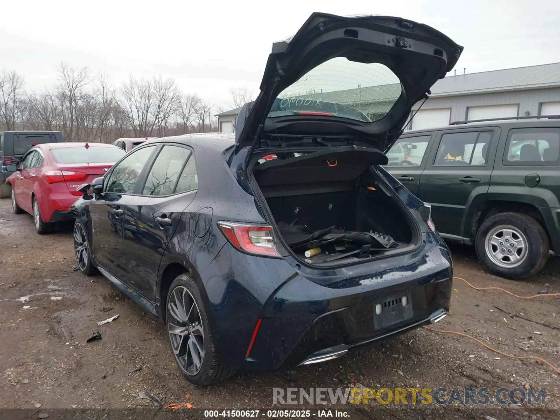 3 Photograph of a damaged car JTNK4RBEXK3060018 TOYOTA COROLLA 2019
