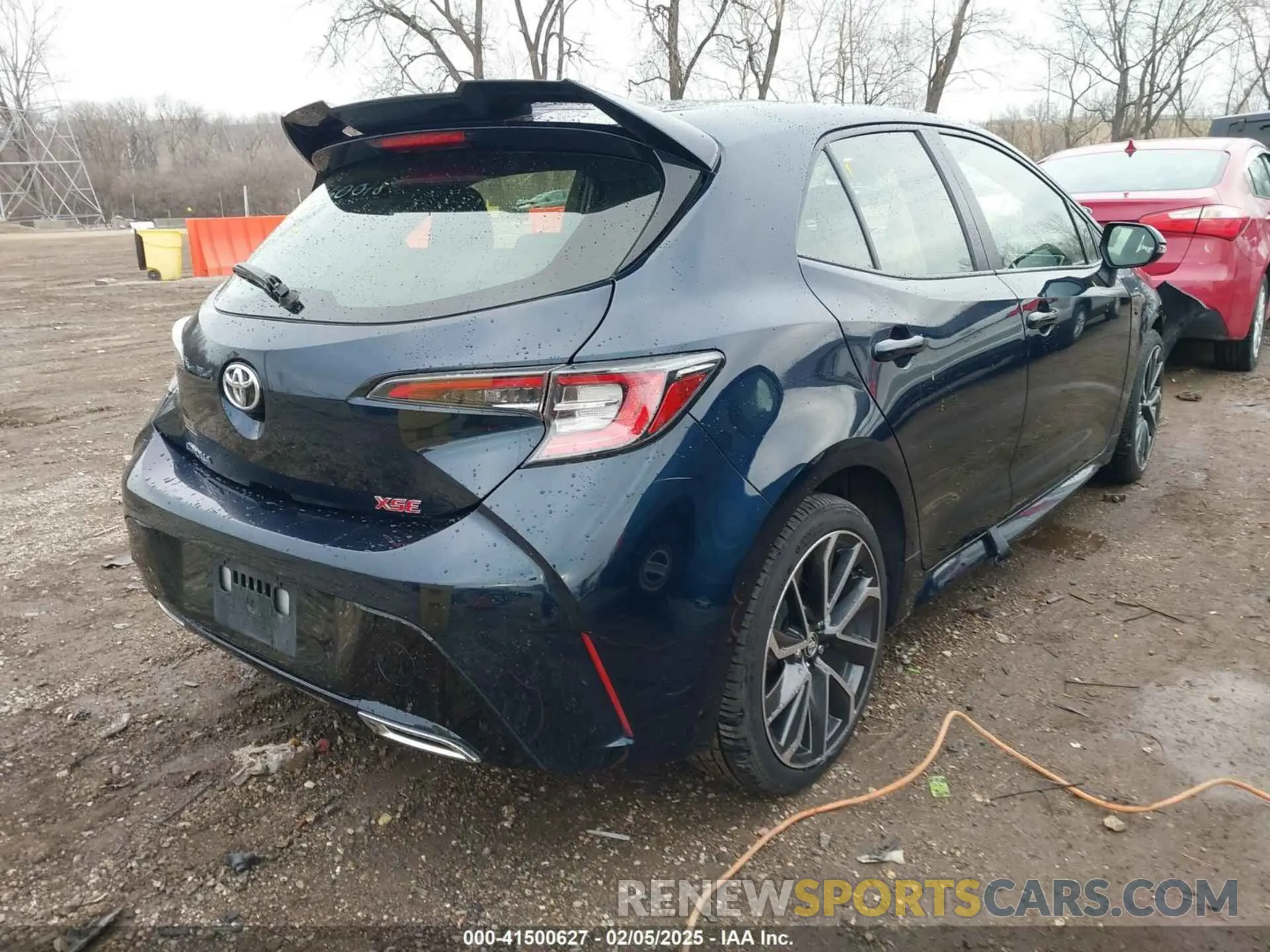 4 Photograph of a damaged car JTNK4RBEXK3060018 TOYOTA COROLLA 2019