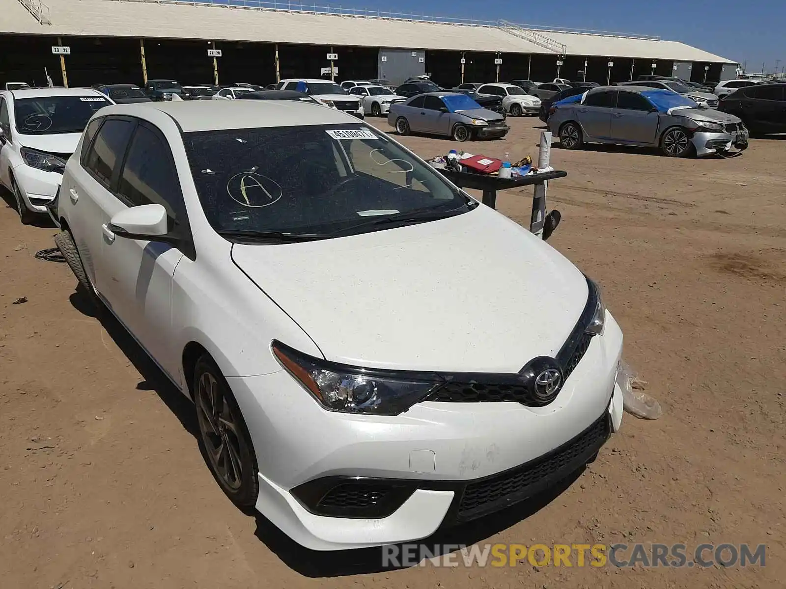 1 Photograph of a damaged car JTNKARJE8JJ563230 TOYOTA COROLLA 2019