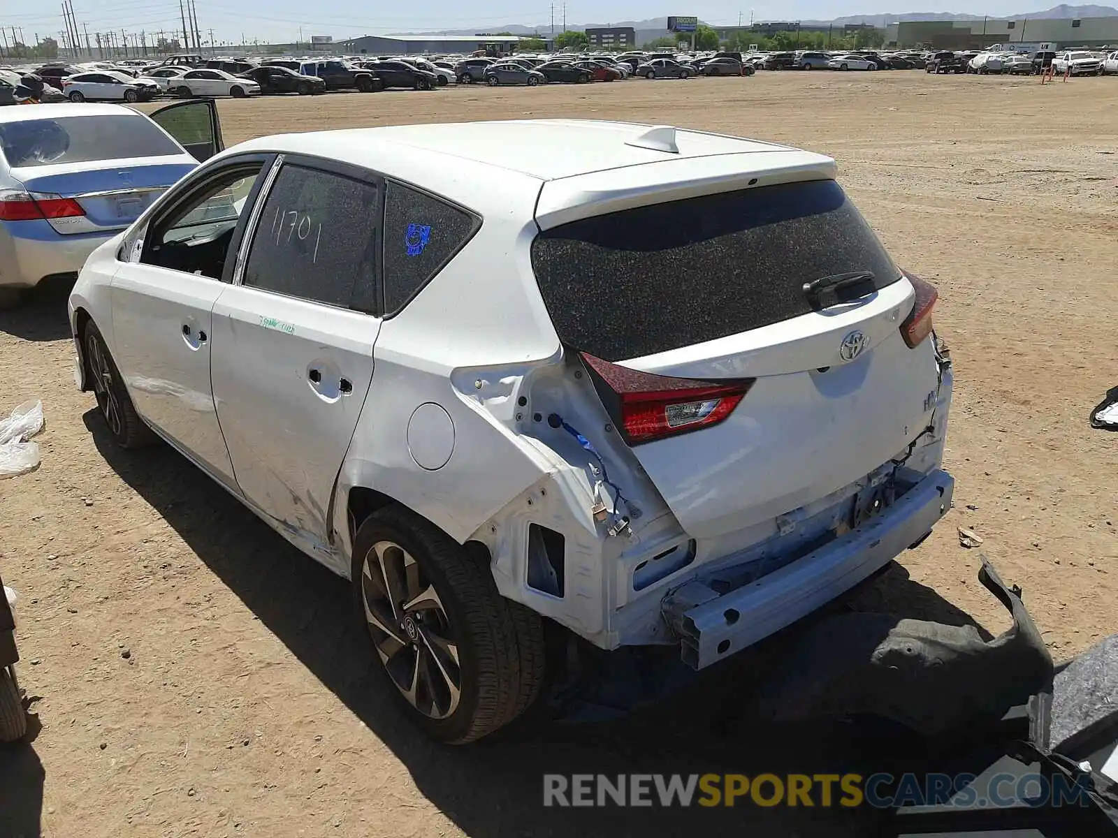 3 Photograph of a damaged car JTNKARJE8JJ563230 TOYOTA COROLLA 2019