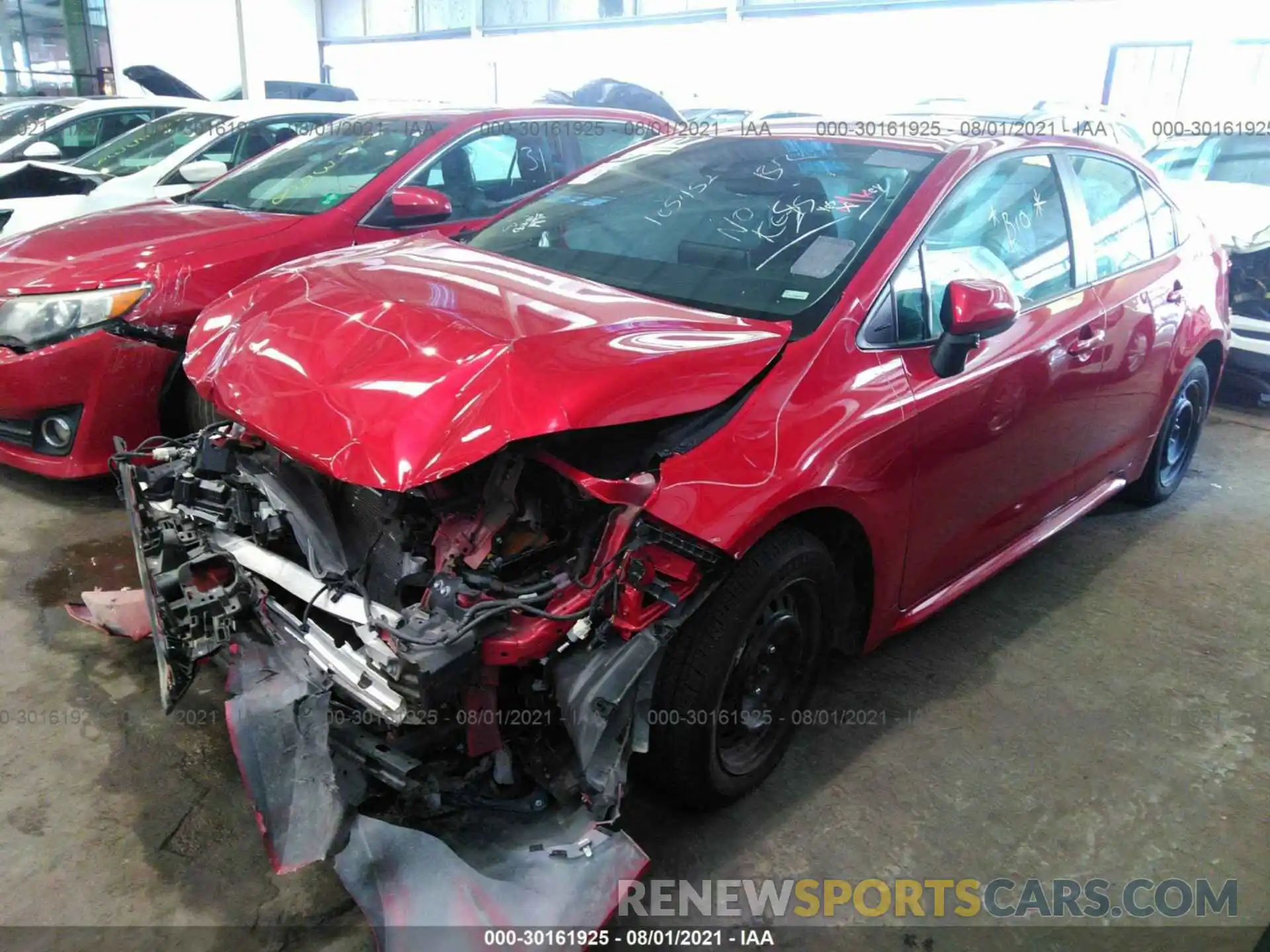 2 Photograph of a damaged car 000EPRAE7LP105452 TOYOTA COROLLA 2020