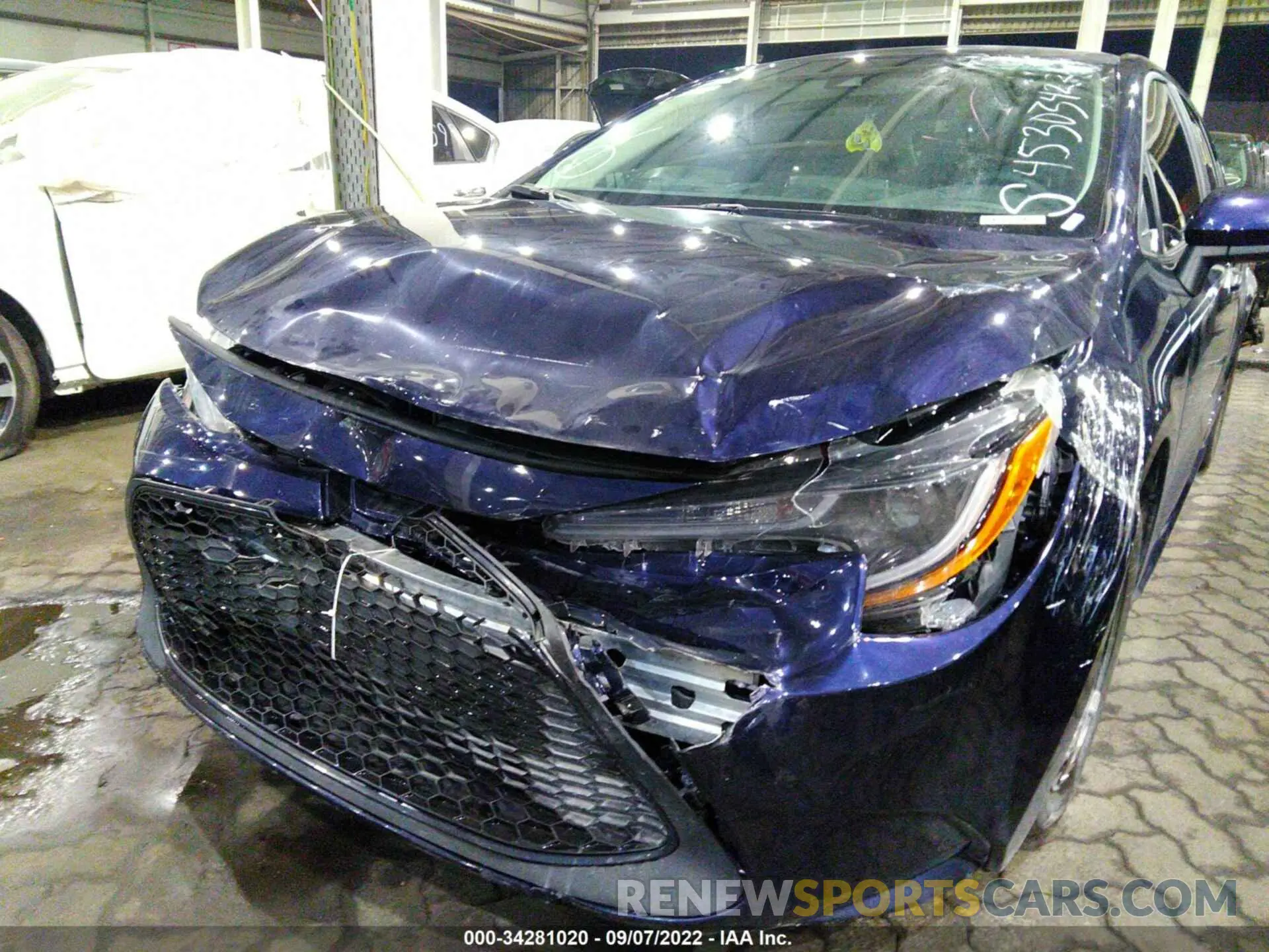 6 Photograph of a damaged car 00FEPRAE3LP145835 TOYOTA COROLLA 2020