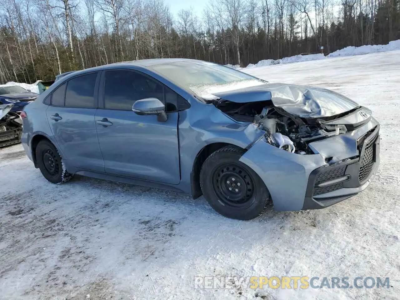 4 Photograph of a damaged car 5YFB4RBE0LP020852 TOYOTA COROLLA 2020