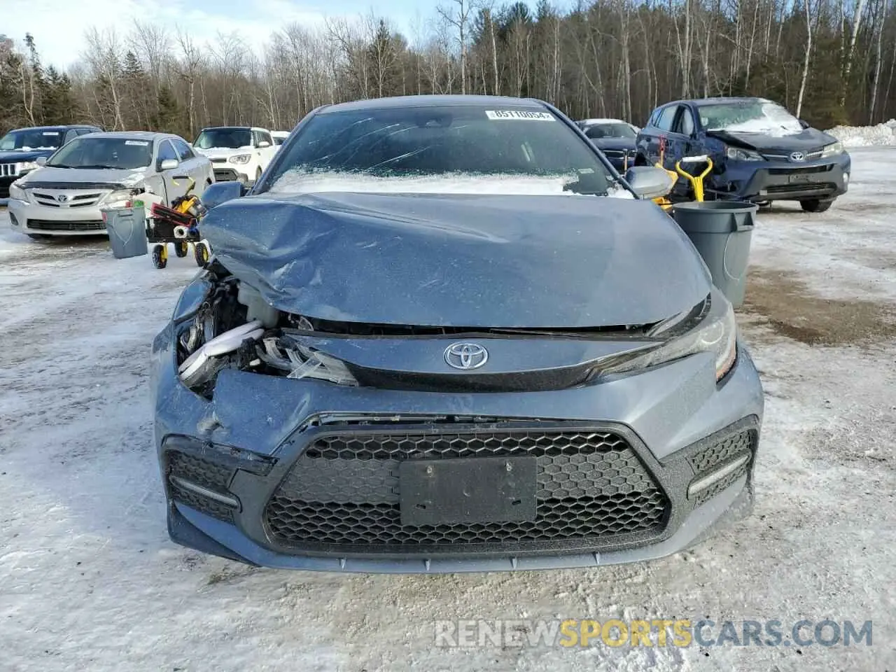 5 Photograph of a damaged car 5YFB4RBE0LP020852 TOYOTA COROLLA 2020