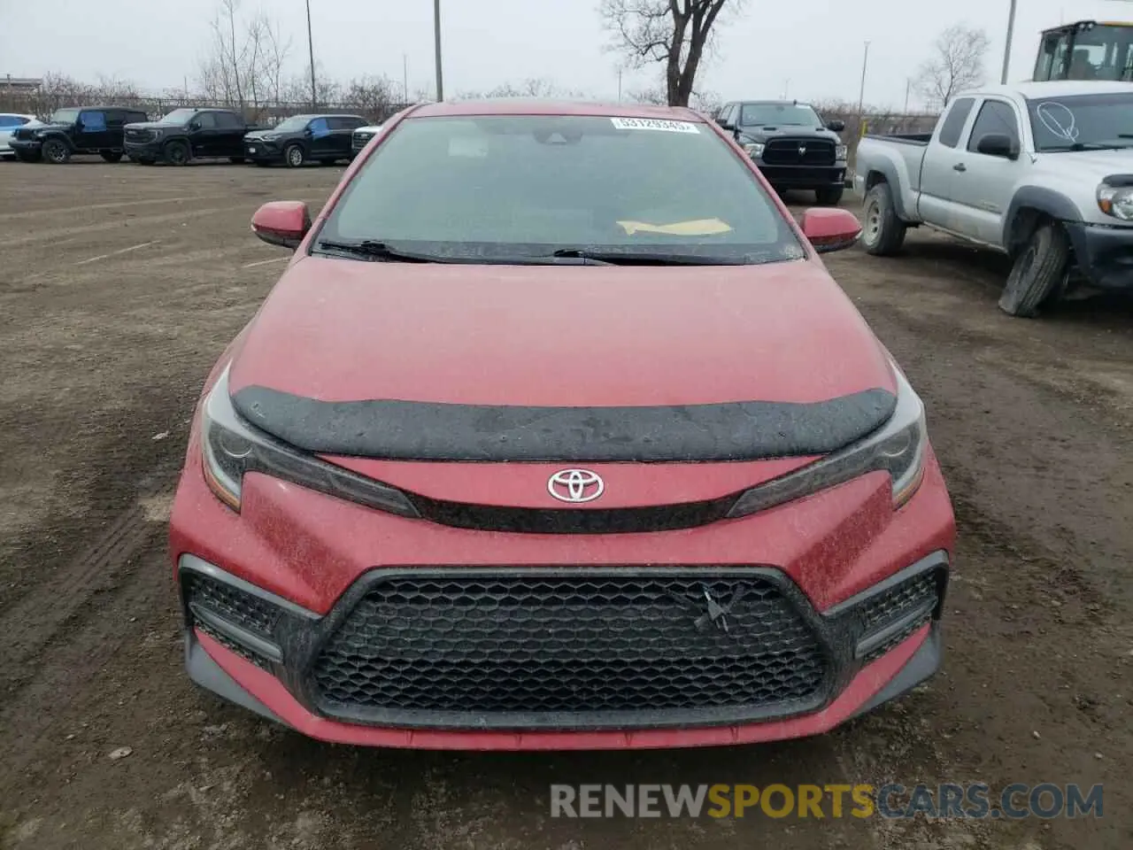 5 Photograph of a damaged car 5YFB4RBE5LP018675 TOYOTA COROLLA 2020