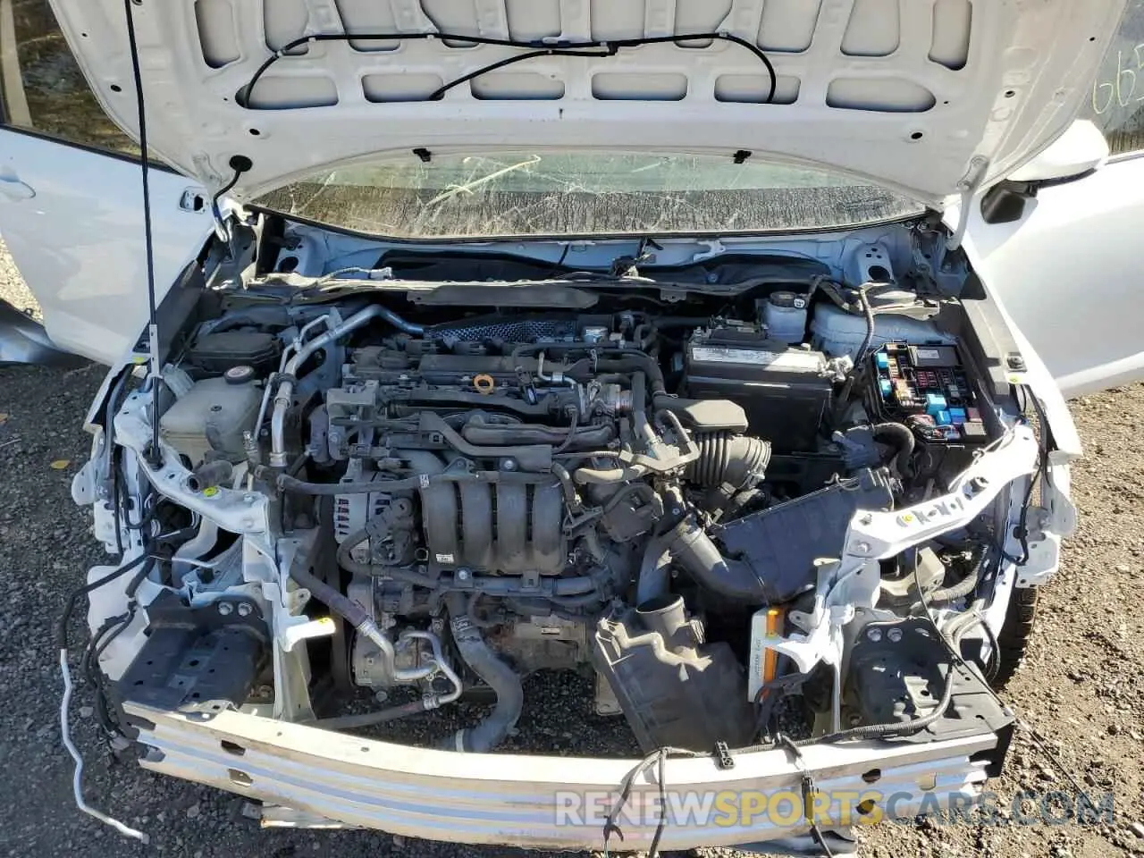 11 Photograph of a damaged car 5YFB4RBE6LP006857 TOYOTA COROLLA 2020