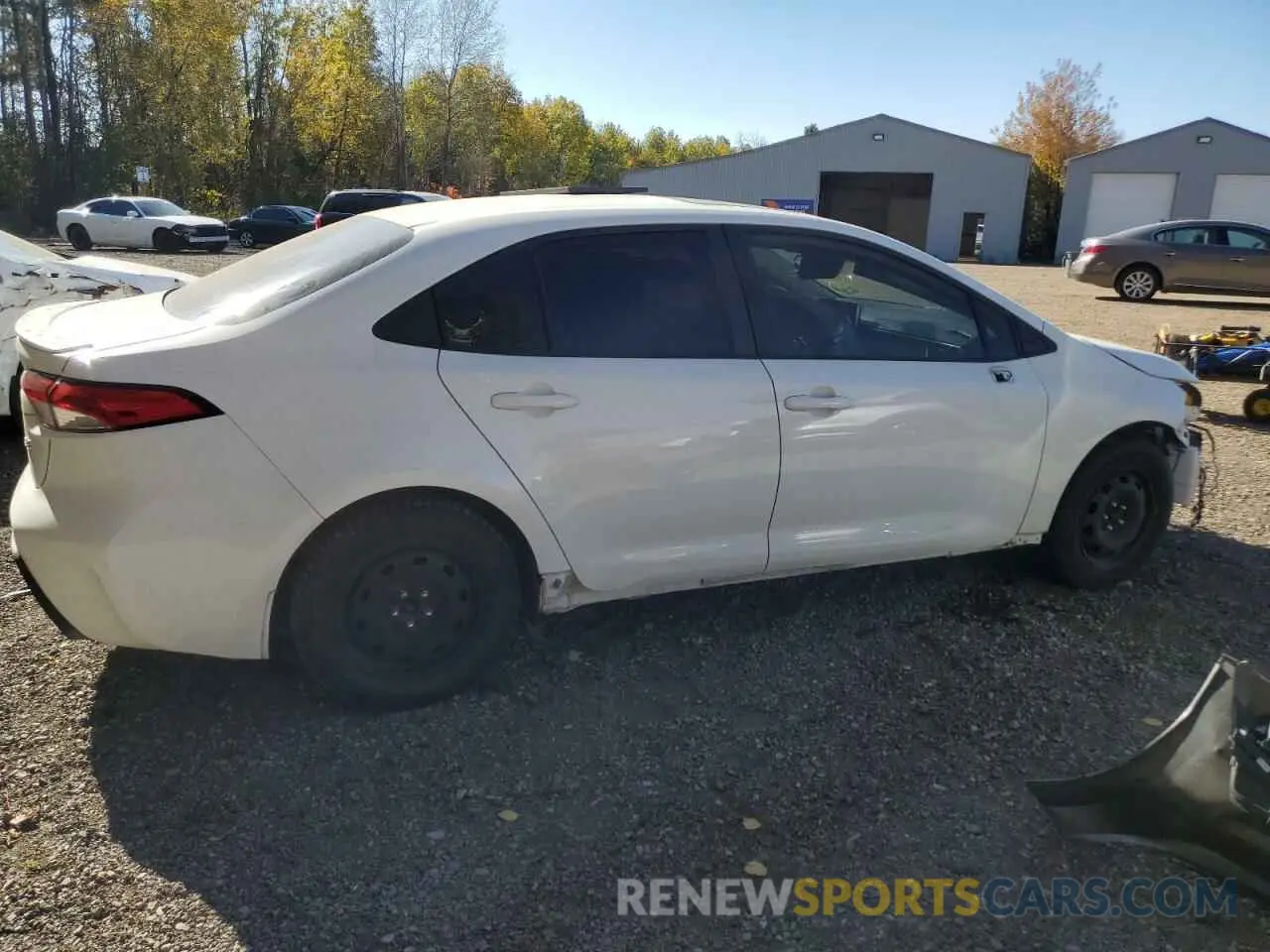 3 Photograph of a damaged car 5YFB4RBE6LP006857 TOYOTA COROLLA 2020