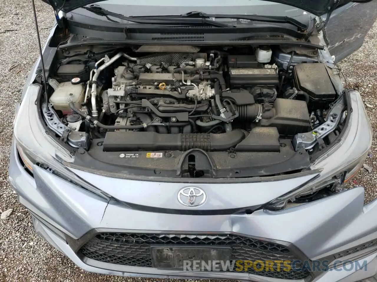 11 Photograph of a damaged car 5YFB4RBE7LP010660 TOYOTA COROLLA 2020