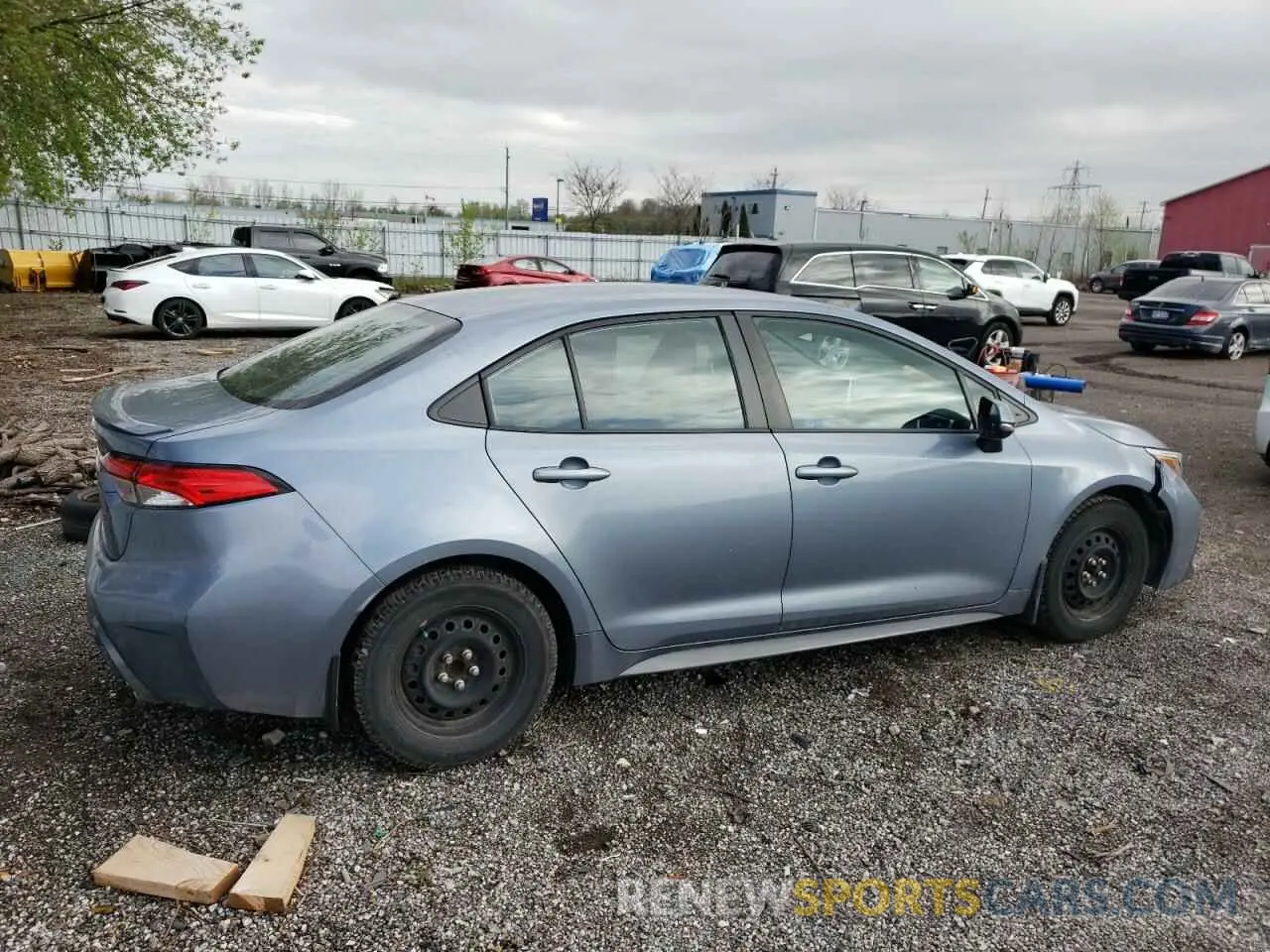 3 Photograph of a damaged car 5YFB4RBE7LP010660 TOYOTA COROLLA 2020