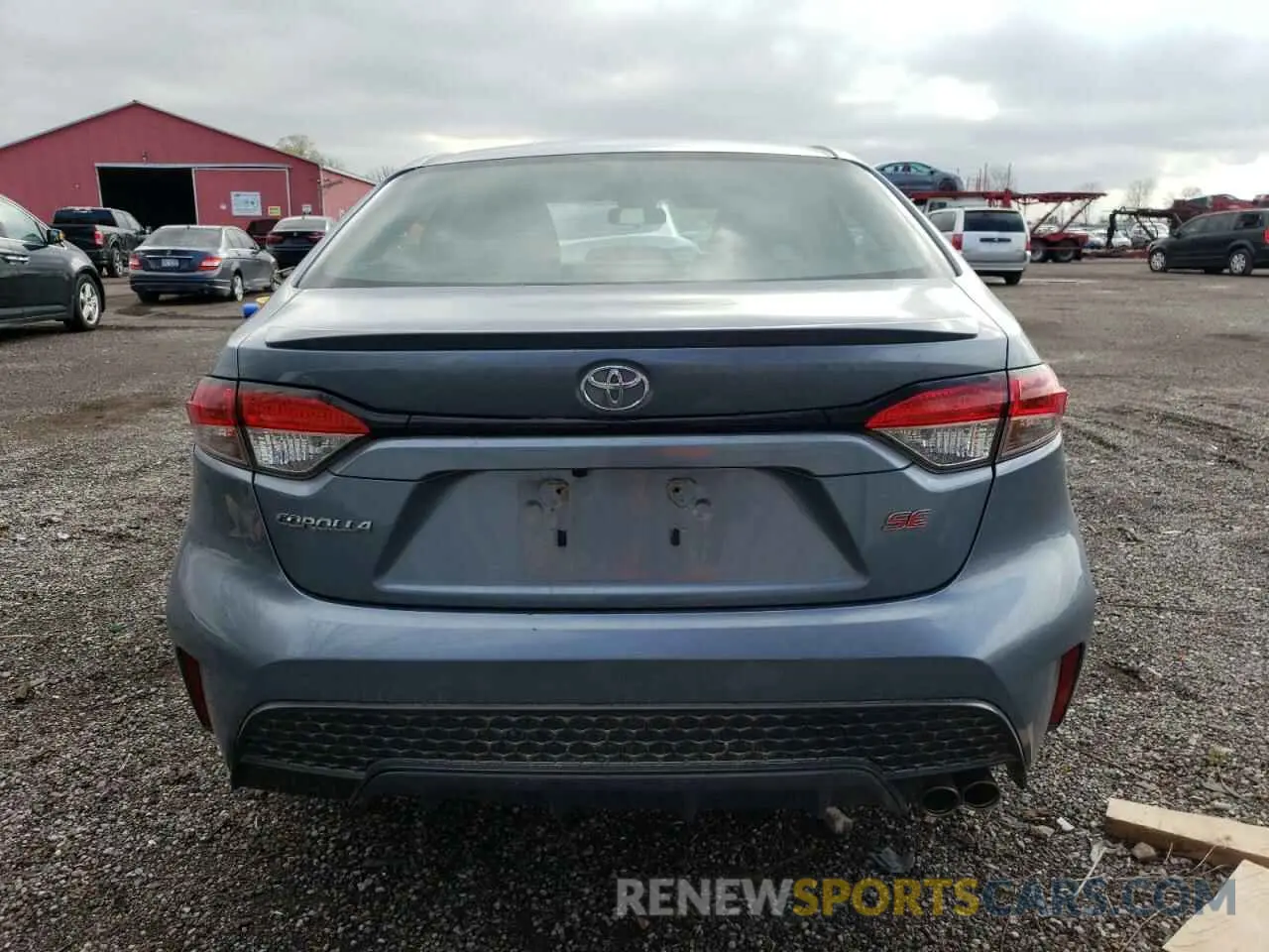 6 Photograph of a damaged car 5YFB4RBE7LP010660 TOYOTA COROLLA 2020