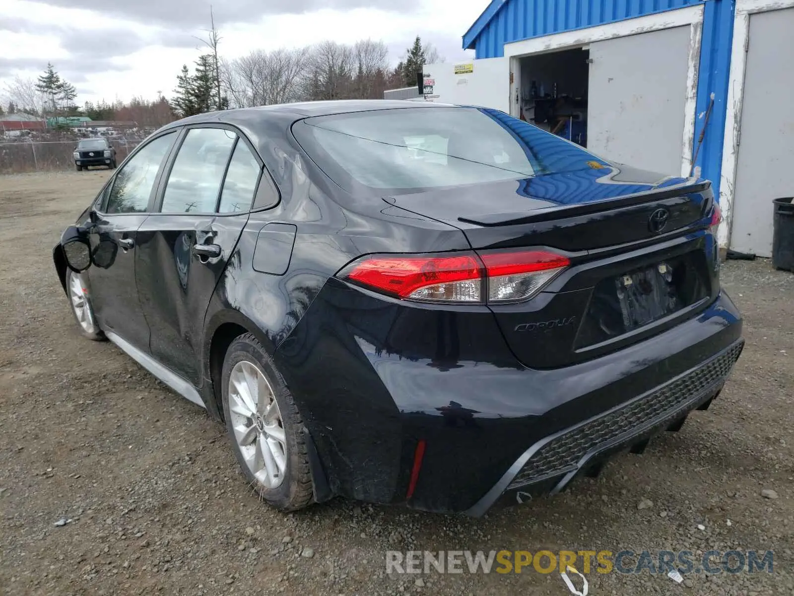 3 Photograph of a damaged car 5YFB4RBE7LP015681 TOYOTA COROLLA 2020