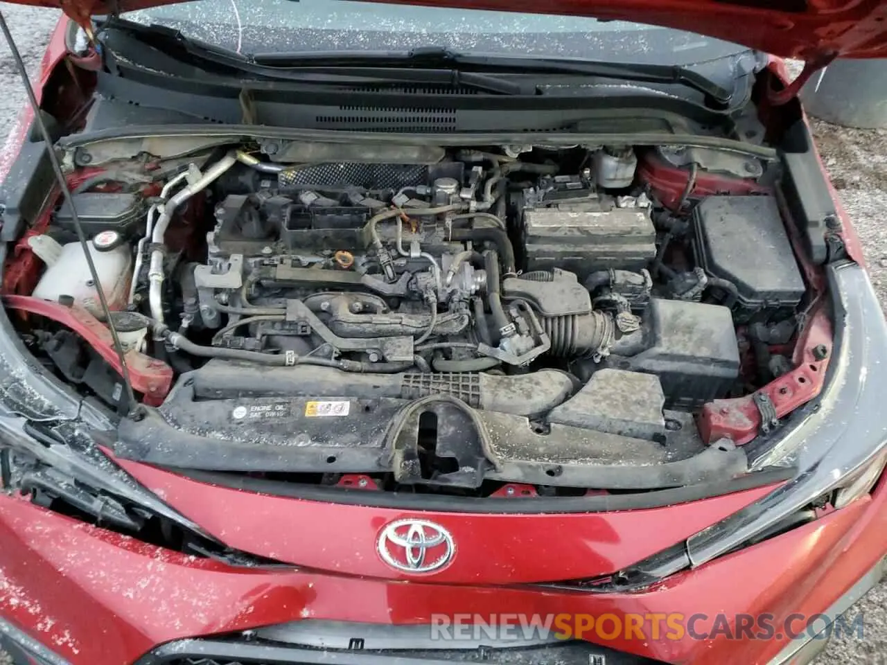 11 Photograph of a damaged car 5YFB4RBE8LP007850 TOYOTA COROLLA 2020