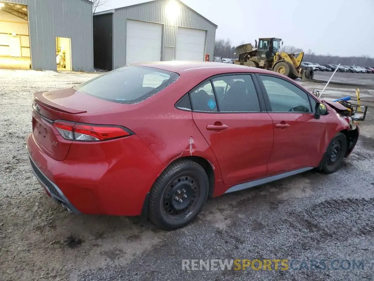 3 Photograph of a damaged car 5YFB4RBE8LP007850 TOYOTA COROLLA 2020