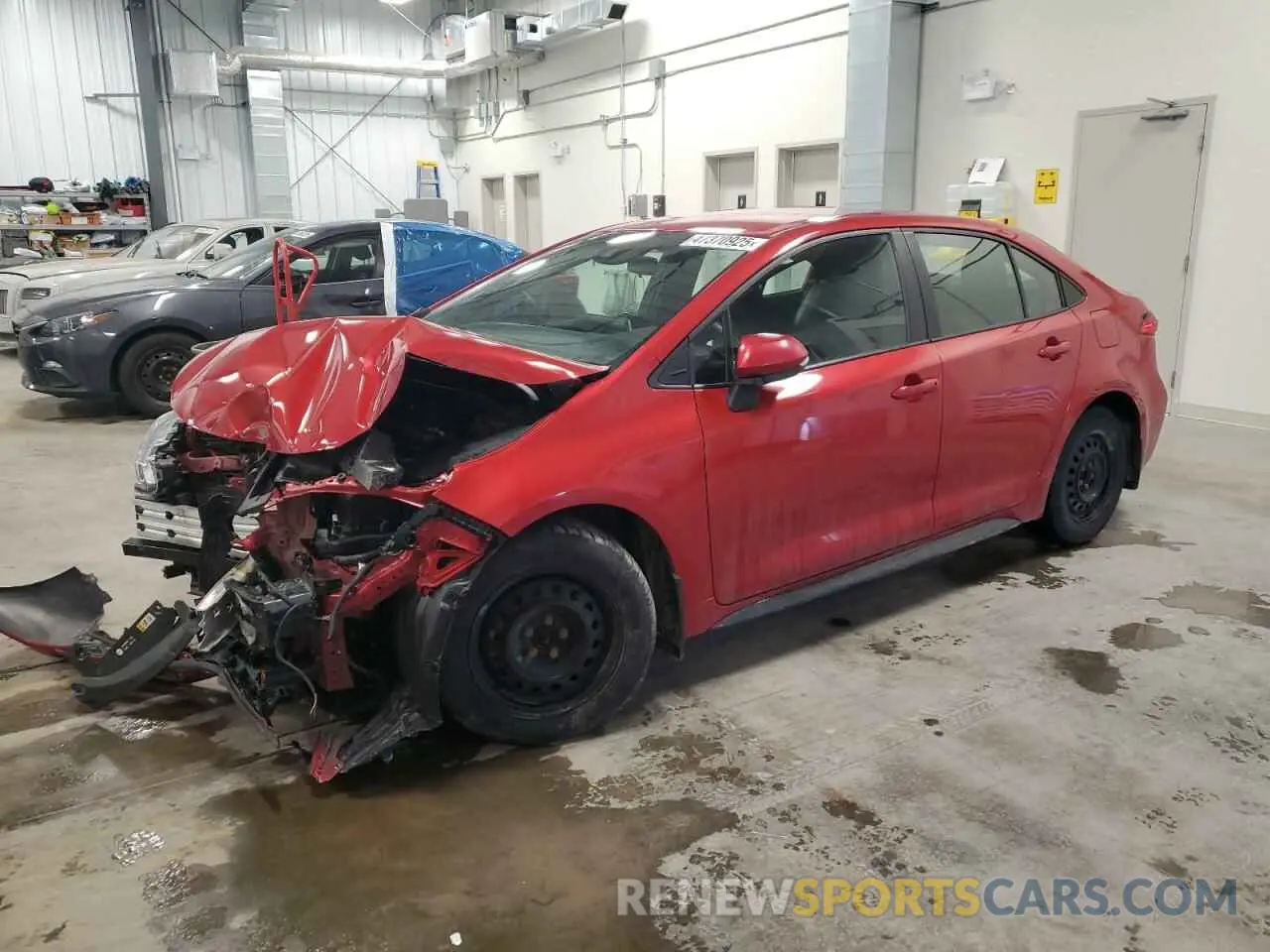 1 Photograph of a damaged car 5YFB4RBE9LP024558 TOYOTA COROLLA 2020