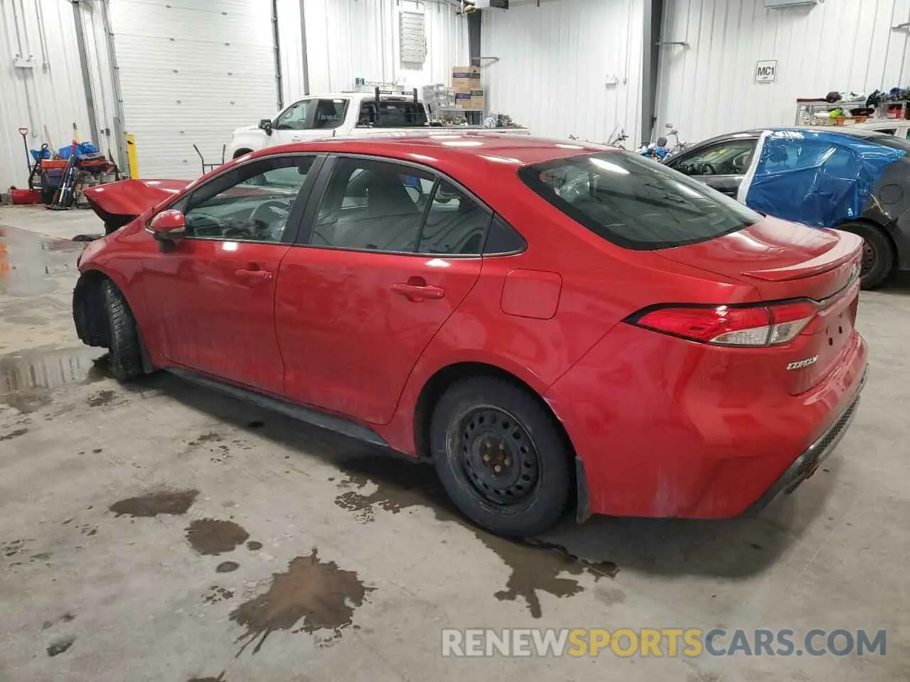 2 Photograph of a damaged car 5YFB4RBE9LP024558 TOYOTA COROLLA 2020