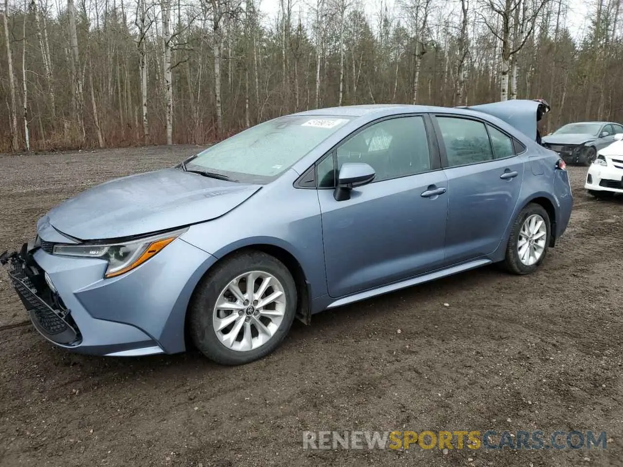 1 Photograph of a damaged car 5YFBPRBE0LP054412 TOYOTA COROLLA 2020