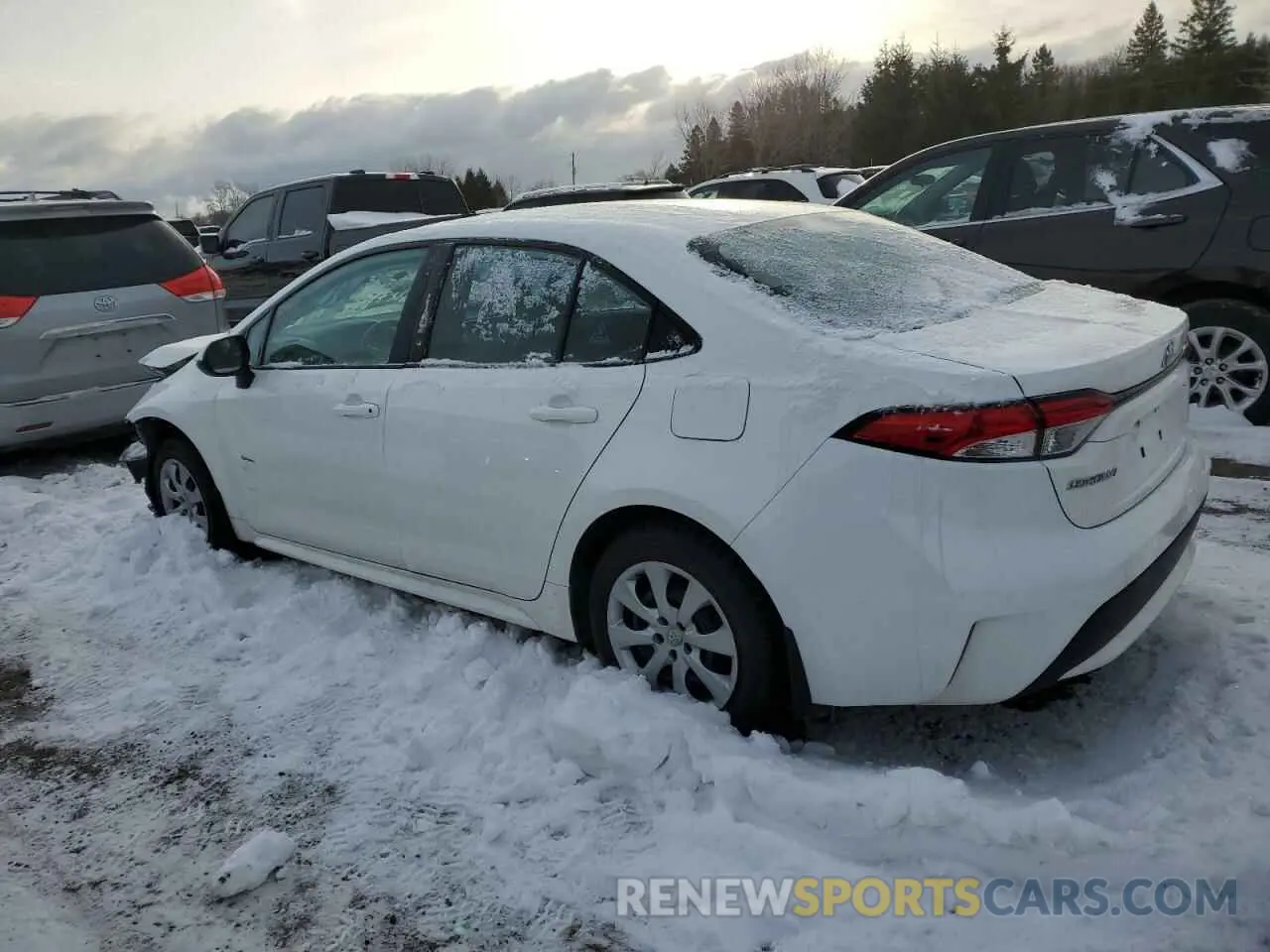 2 Photograph of a damaged car 5YFBPRBE0LP121512 TOYOTA COROLLA 2020