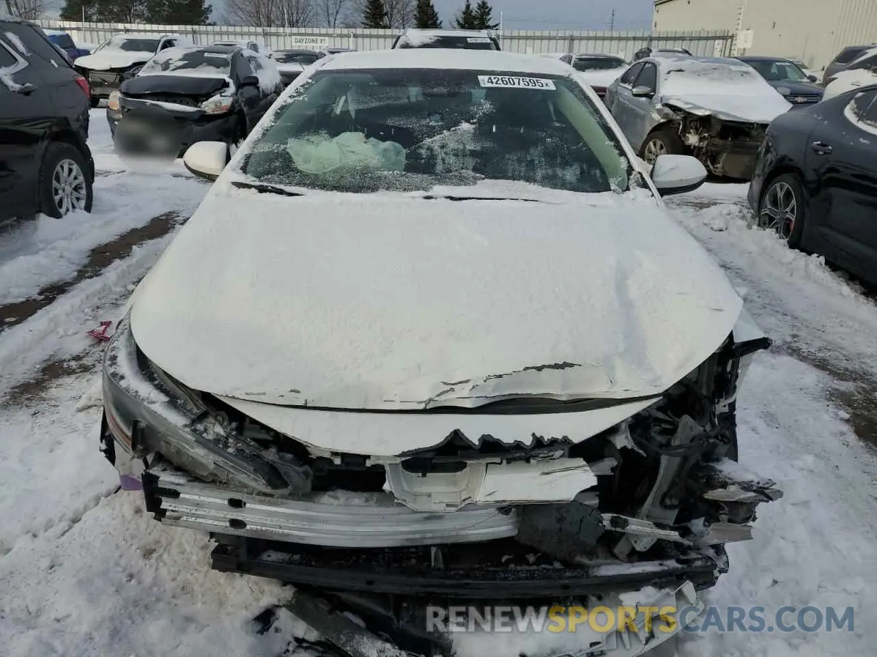 5 Photograph of a damaged car 5YFBPRBE0LP121512 TOYOTA COROLLA 2020