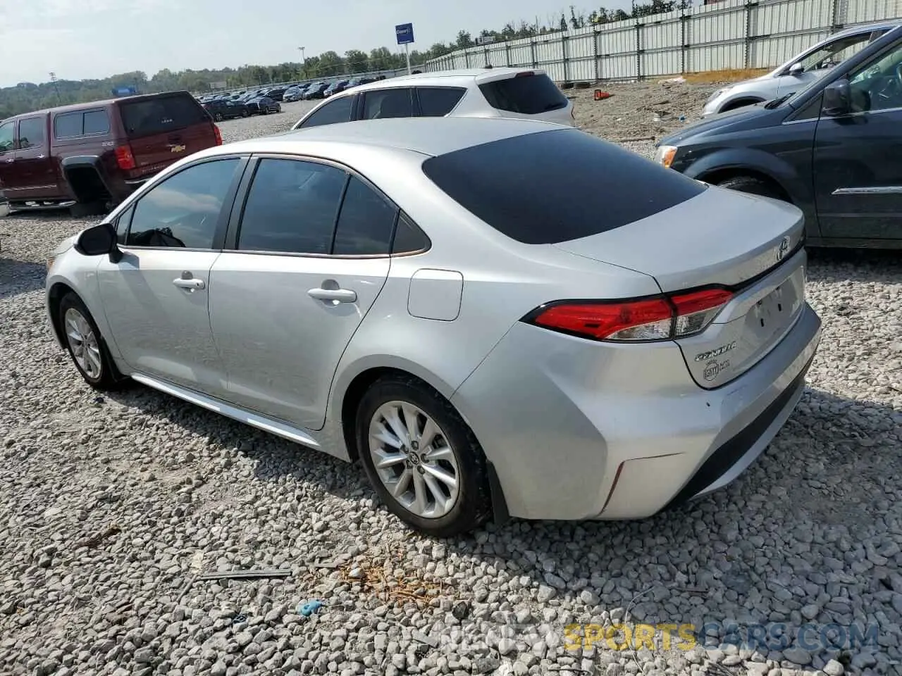 2 Photograph of a damaged car 5YFBPRBE2LP109569 TOYOTA COROLLA 2020