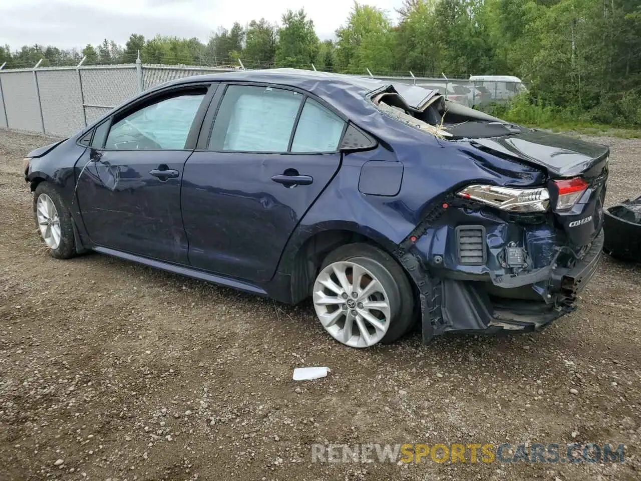 2 Photograph of a damaged car 5YFBPRBE3LP036566 TOYOTA COROLLA 2020
