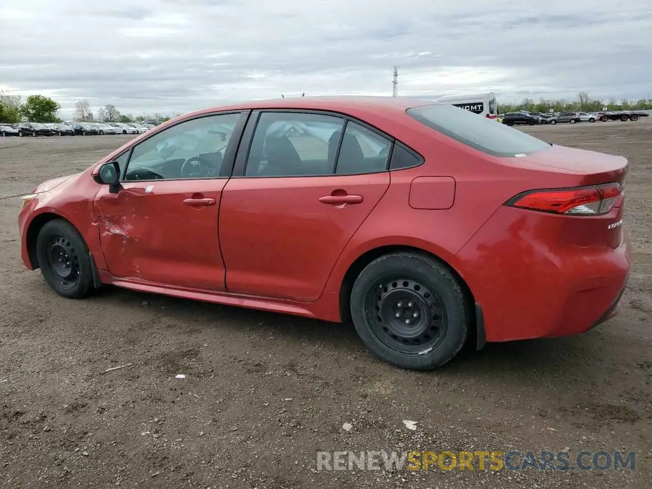 2 Photograph of a damaged car 5YFBPRBE4LP024037 TOYOTA COROLLA 2020