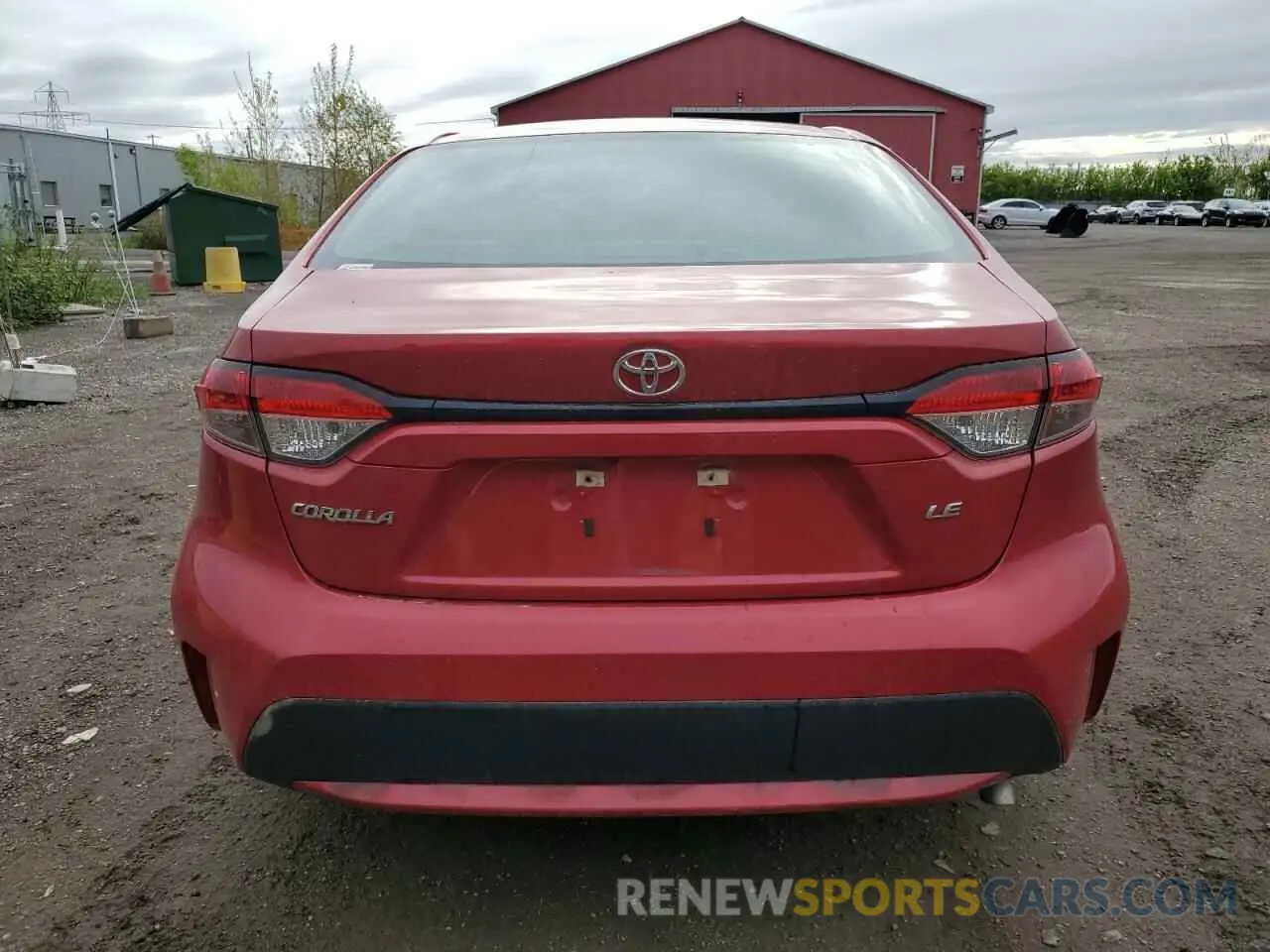 6 Photograph of a damaged car 5YFBPRBE4LP024037 TOYOTA COROLLA 2020