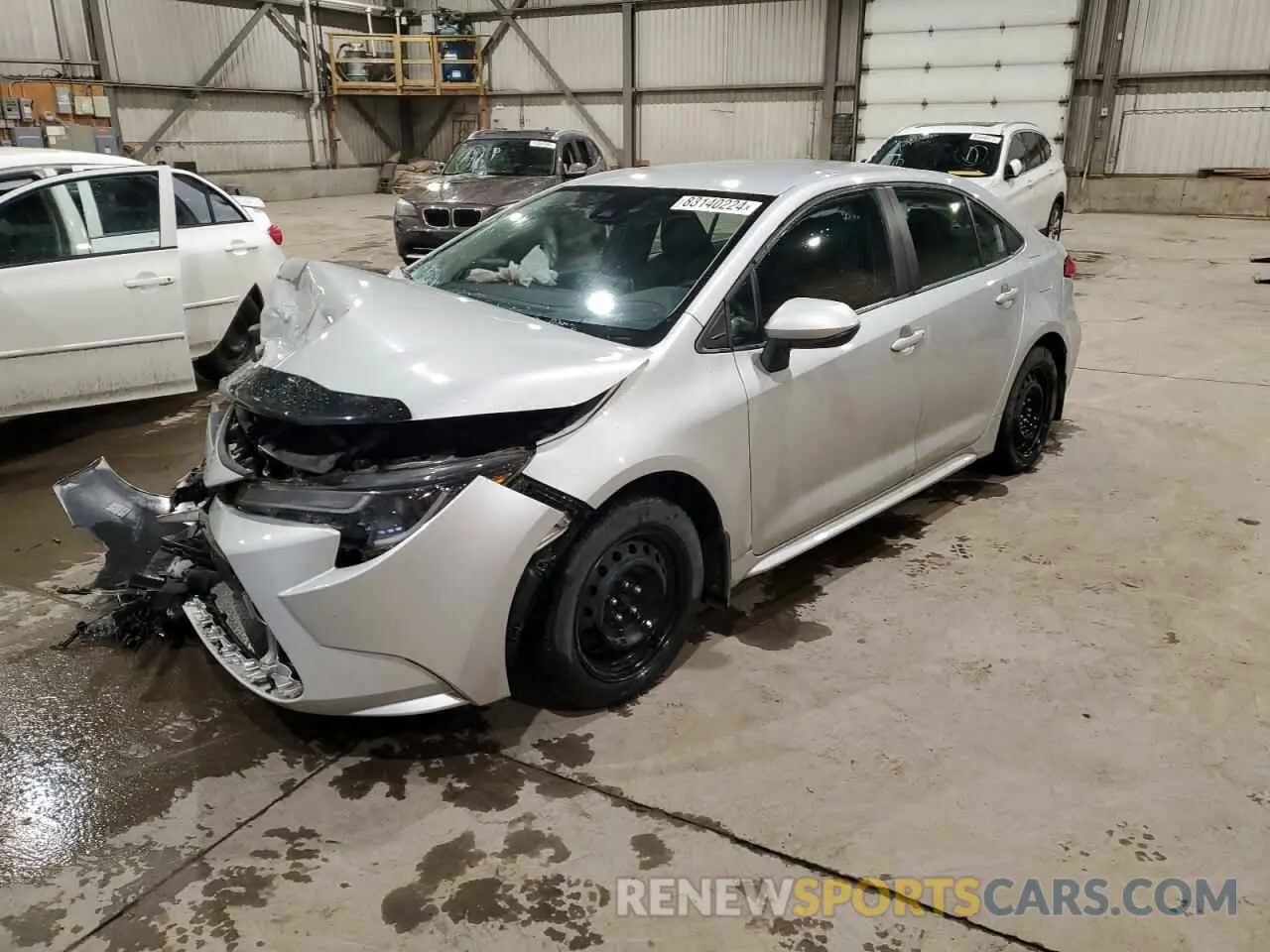 1 Photograph of a damaged car 5YFBPRBE6LP010897 TOYOTA COROLLA 2020