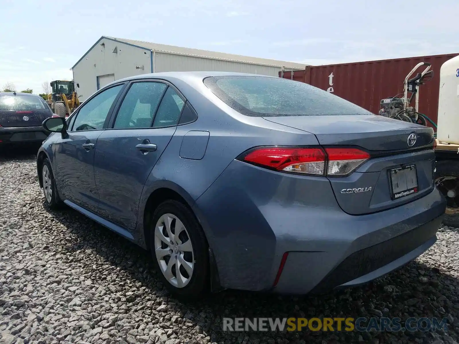 3 Photograph of a damaged car 5YFBPRBE7LP117697 TOYOTA COROLLA 2020