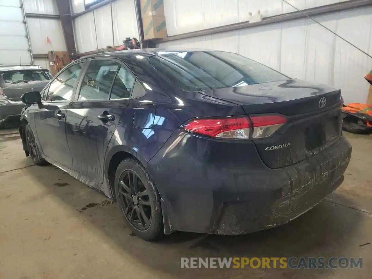 3 Photograph of a damaged car 5YFBPRBE8LP003773 TOYOTA COROLLA 2020