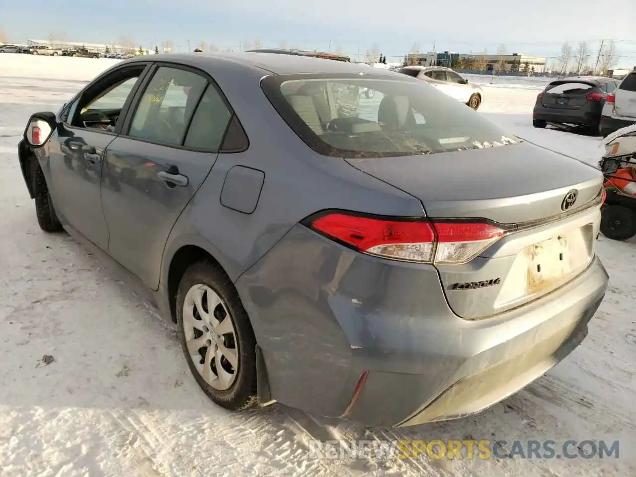 3 Photograph of a damaged car 5YFBPRBE8LP143841 TOYOTA COROLLA 2020