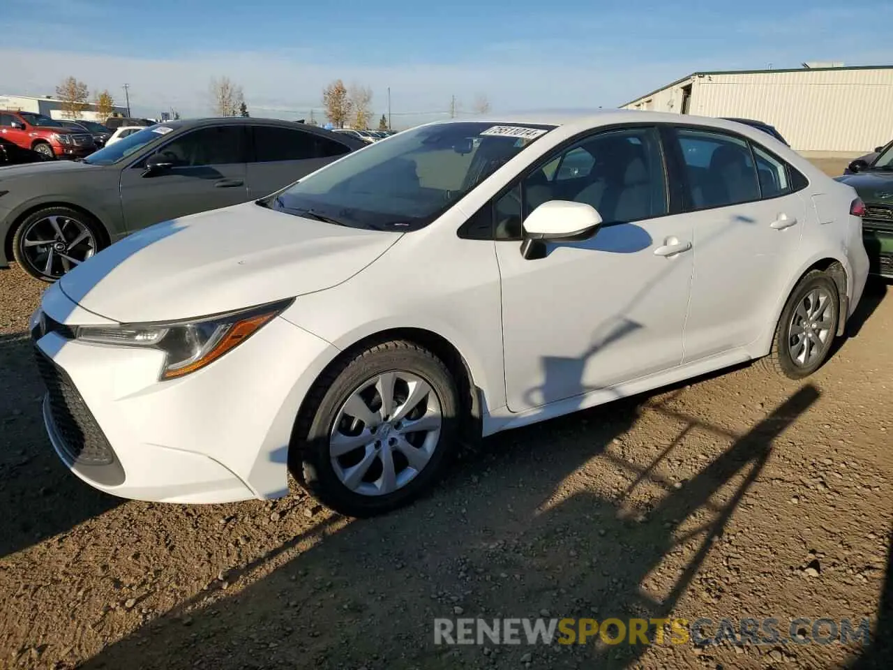 1 Photograph of a damaged car 5YFBPRBEXLP012233 TOYOTA COROLLA 2020