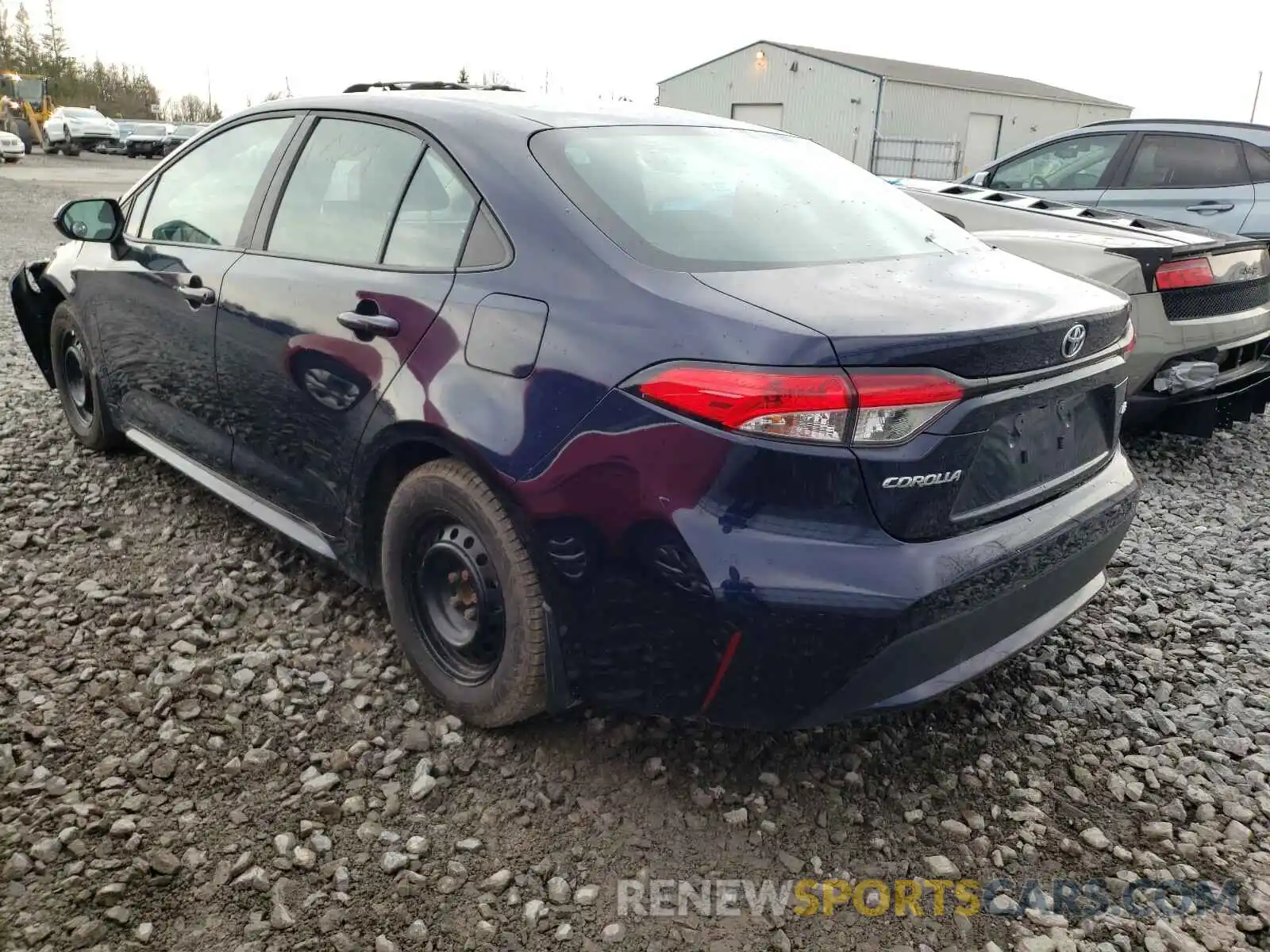 3 Photograph of a damaged car 5YFBPRBEXLP051596 TOYOTA COROLLA 2020