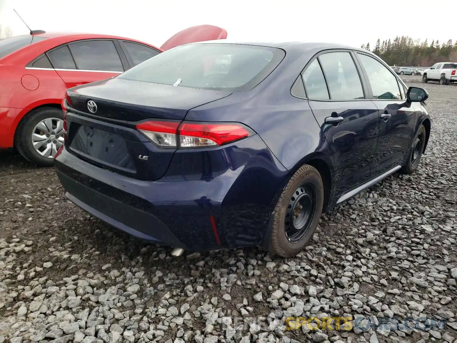 4 Photograph of a damaged car 5YFBPRBEXLP051596 TOYOTA COROLLA 2020