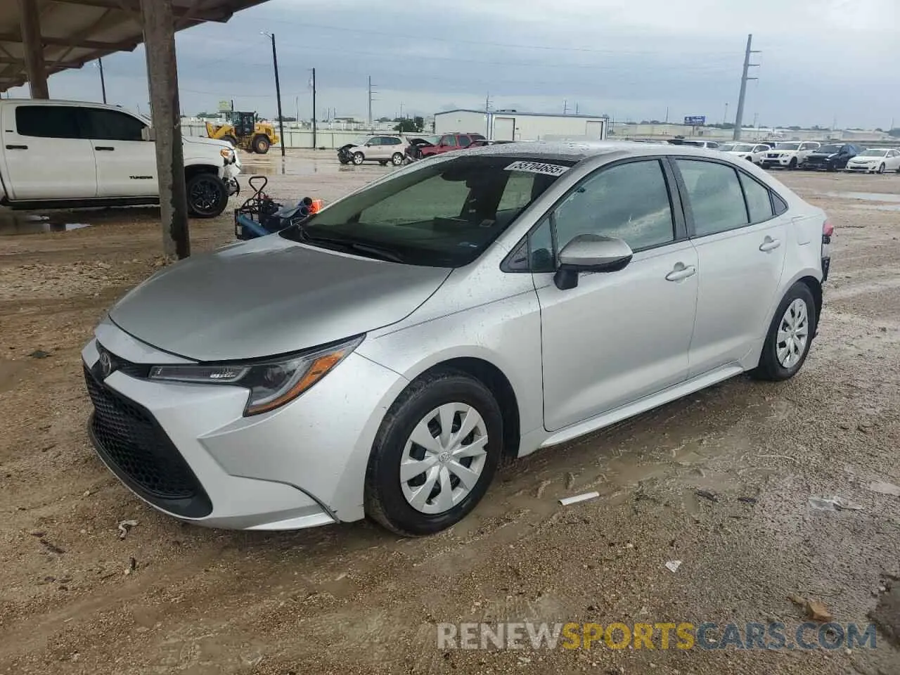 1 Photograph of a damaged car 5YFDPRAE1LP026256 TOYOTA COROLLA 2020