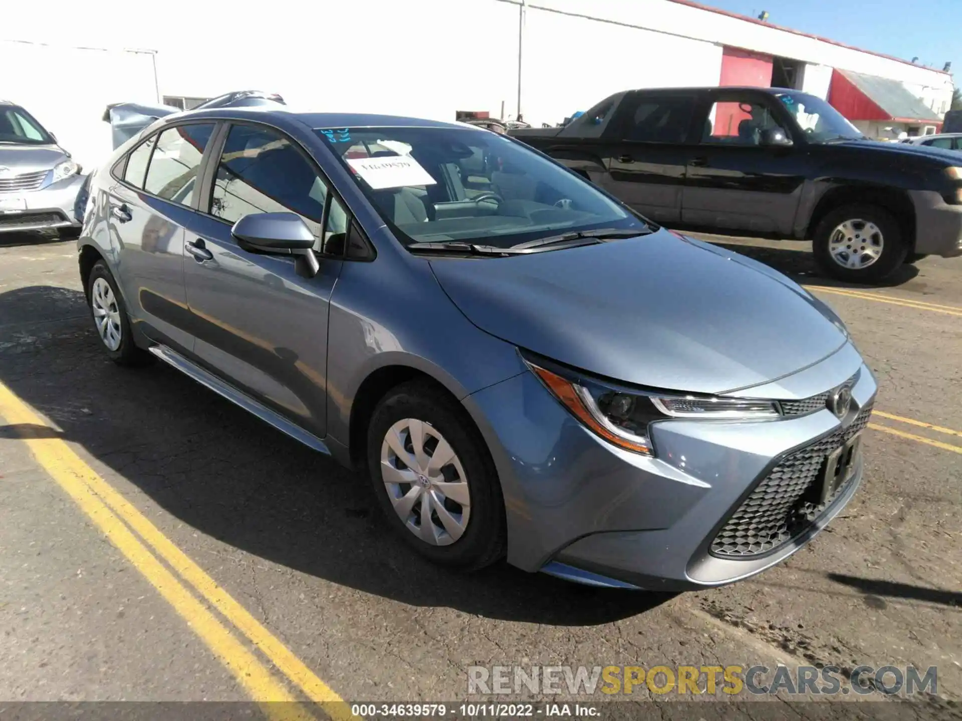 1 Photograph of a damaged car 5YFDPRAE1LP069978 TOYOTA COROLLA 2020