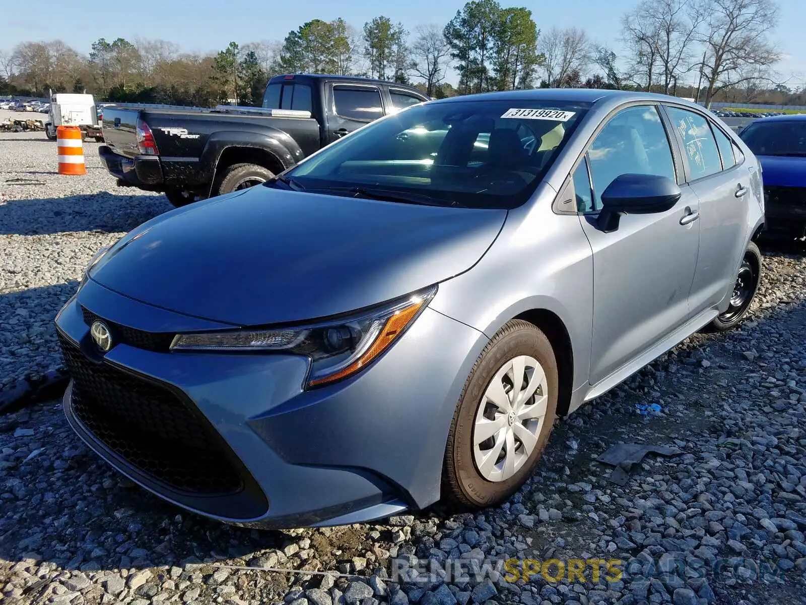 2 Photograph of a damaged car 5YFDPRAE3LP035489 TOYOTA COROLLA 2020