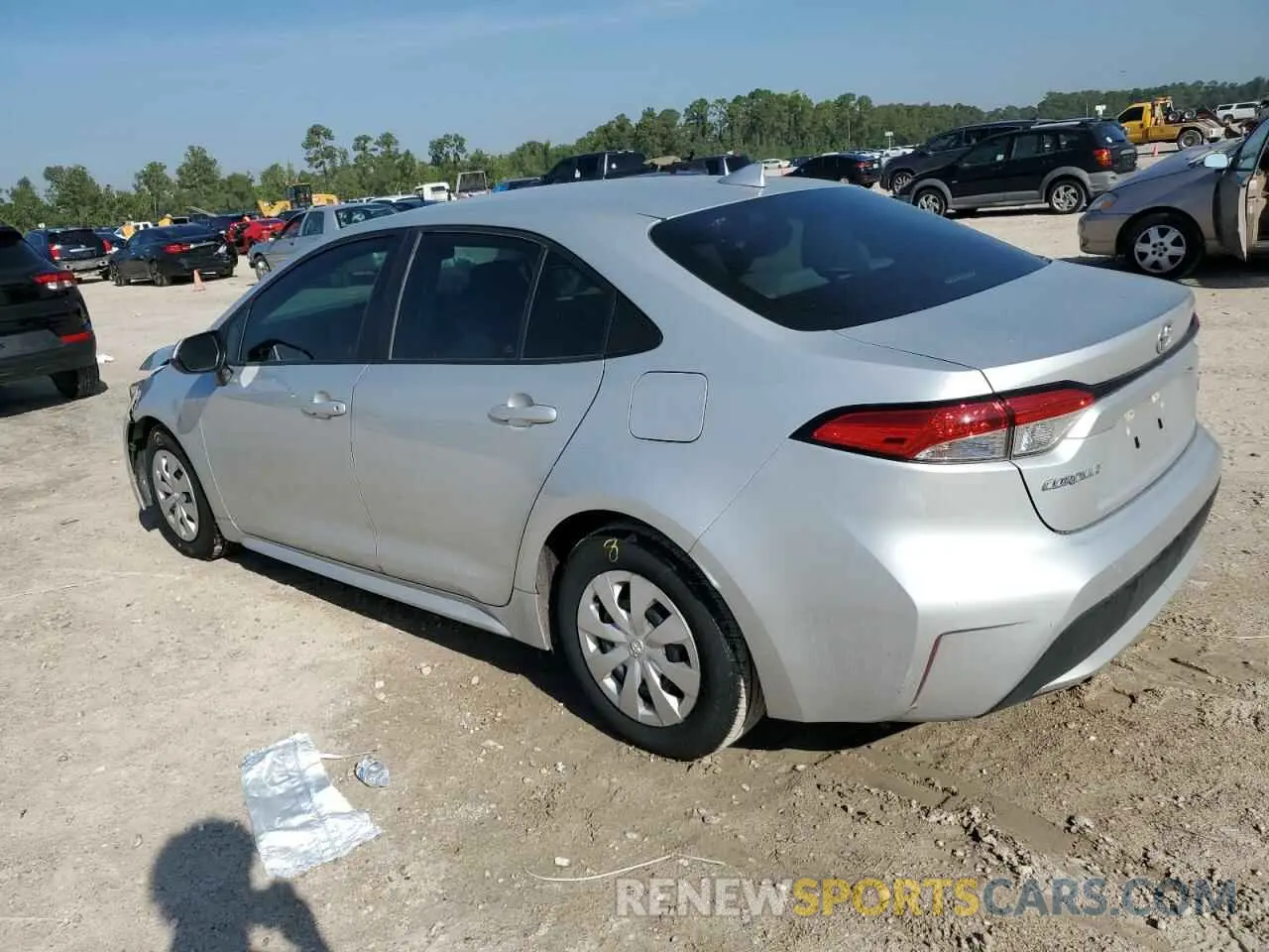 2 Photograph of a damaged car 5YFDPRAE3LP106528 TOYOTA COROLLA 2020