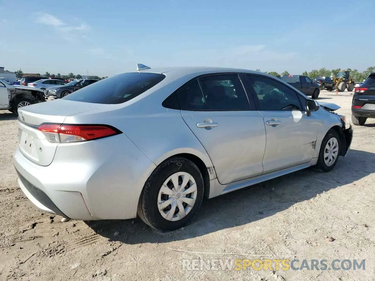 3 Photograph of a damaged car 5YFDPRAE3LP106528 TOYOTA COROLLA 2020